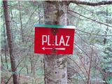 Planina Blato - Planina v Lazu