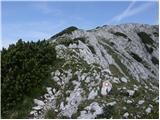 Planina Jezerca - Kalški greben