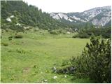 Planina Jezerca - Planina Dolga njiva (Krvavec)