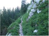 Planina Blato - The lake Rjavo jezero