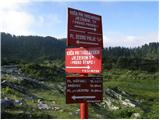 Planina Blato - Koča pri Triglavskih jezerih