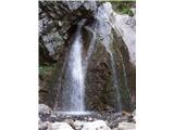 Čezsoča - The Slatenik waterfall