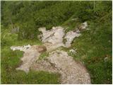 Ljubelj - Srednji vrh (above Završnica)