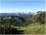 Planina Blato - Vrh nad Vodeno Rupo