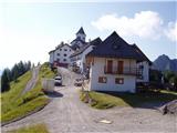 Svete Višarje / Monte Lussari - Kamniti lovec / Cima del Cacciatore