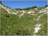 Planina Blato - Vrh nad Vodeno Rupo