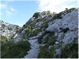 Rifugio Gilberti - Speleološki bivak Modonutti - Savoia