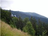 Spodnja postaja žičnice na Krvavec - Dom na Gospincu (Hotel Rozka)