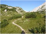 Planina Ravne - Kocbekov dom na Korošici