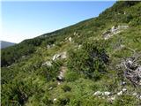 Planina Ravne - Caving bivouac on Dleskovška planota