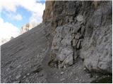 Passo Falzarego - Bivouac della Chiesa