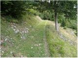 Planina Polog - Srednji vrh (above lake Jezero v Lužnici)