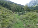 Planina Polog - Srednji vrh (above lake Jezero v Lužnici)