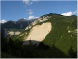 Planina Polog - Srednji vrh (above lake Jezero v Lužnici)