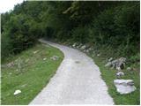 Planina Polog - Srednji vrh (above lake Jezero v Lužnici)