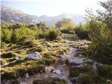 Planina Kuk - Vrh Planje (nad Globokim)