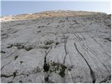 Planina Kuk - Vrh nad Škrbino