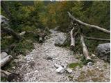 Dolina Krma - Planina Zgornja Krma