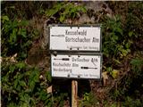 Koutschitz Alm / Kočiška planina - Gortchacher Alm/Goričanska planina