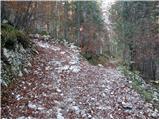 Planina Blato - Koča na Planini pri Jezeru