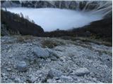 Aljažev dom v Vratih - Zgornje Kriško jezero