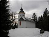 Orešnik - Sveta Barbara above Slovenj Gradec