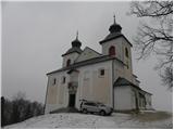 Zgornja Besnica (Podrovnik) - Sveti Jošt nad Kranjem