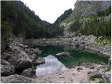 The lake Črno jezero