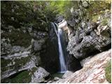 Mostnice waterfall