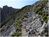 End of road on Pokljuka - Viševnik