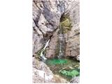 The Savica waterfall