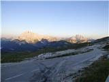 Rifugio Auronzo - Lastron dei Scarperi / Schusterplatte