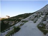 Rifugio Auronzo - Lastron dei Scarperi / Schusterplatte