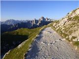 Rifugio Auronzo - Lastron dei Scarperi / Schusterplatte