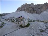 Rifugio Auronzo - Lastron dei Scarperi / Schusterplatte