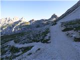 Rifugio Auronzo - Lastron dei Scarperi / Schusterplatte