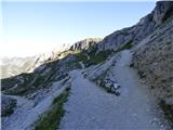 Rifugio Auronzo - Lastron dei Scarperi / Schusterplatte