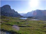 Rifugio Auronzo - Lastron dei Scarperi / Schusterplatte