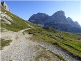 Rifugio Auronzo - Lastron dei Scarperi / Schusterplatte