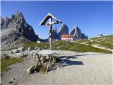 Rifugio Auronzo - Lastron dei Scarperi / Schusterplatte