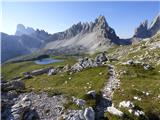 Rifugio Auronzo - Lastron dei Scarperi / Schusterplatte