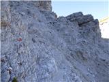 Rifugio Auronzo - Lastron dei Scarperi / Schusterplatte