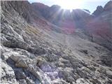 Rifugio Auronzo - Lastron dei Scarperi / Schusterplatte