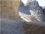 Rifugio Auronzo - Lastron dei Scarperi / Schusterplatte