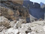 Rifugio Auronzo - Lastron dei Scarperi / Schusterplatte