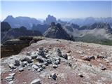 Rifugio Auronzo - Lastron dei Scarperi / Schusterplatte