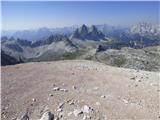 Rifugio Auronzo - Lastron dei Scarperi / Schusterplatte