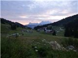 Passo Campolongo - Rifugio Lago Boe