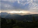 Passo Campolongo - Cresta Strenta