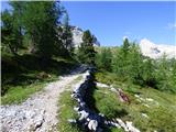 Rifugio Pederü - Vallon Bianco